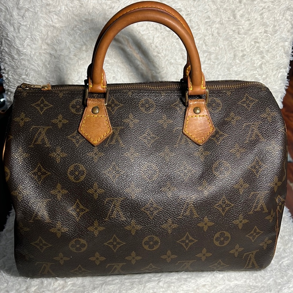Louis Vuitton Monogram Speedy 30 Vintage